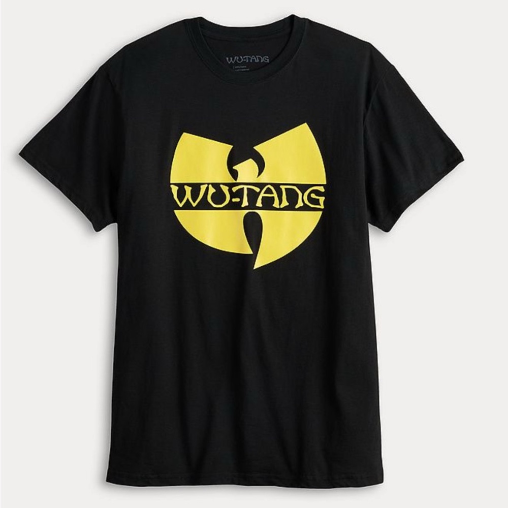 Wu-Tang Black &  Yellow Graphic Tee- NWOT